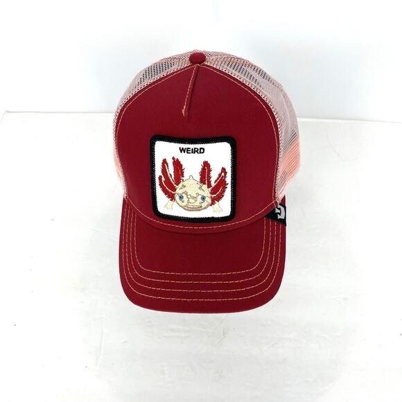 Goorin Bros The Farm Weird Axolotls Trucker Hat - Picture 2 of 8